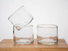 Load image into Gallery viewer, Clear Handblown Glass Tumbler - Short