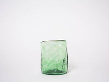 Load image into Gallery viewer, Green Handblown Glass Tumbler - Medium