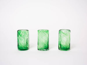 Mezcal Glass Green