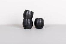 Load image into Gallery viewer, Barro Negro (black clay) small mezcal cup - Set of 2